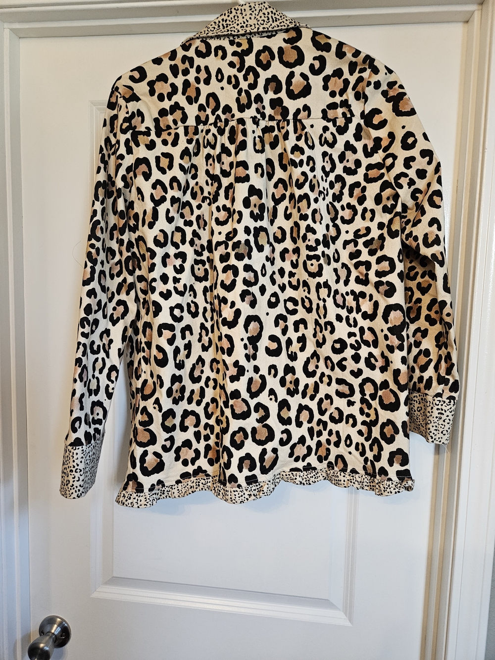 Cherry Betty Jacket With Ruffle Trim - Picture 3 of 4